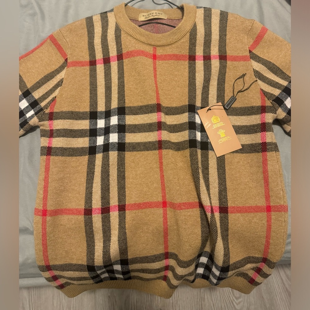 Burberry Vintage Check Knitted Jumper